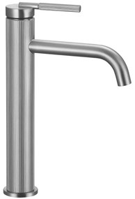 Wastafelkraan Rea Argon Brush Nickel high