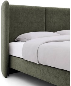 Goossens Boxspring Ease Classic Incl. Matras, Vlak 160 x 200 cm (=2x 80 x 200 cm) met hoofdbord + 2x matras shapes 1