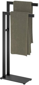 ZACK Linea staand handdoekrek 15x38,5x80cm Zwart