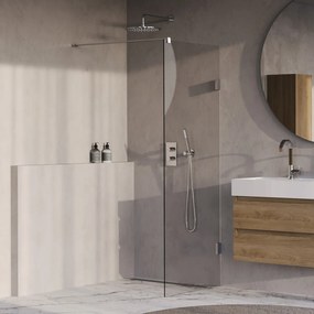 Brauer Void profielloze inloopdouche 80cm chroom
