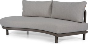 Hoek loungeset 4 personen Aluminium Taupe  Santika Furniture Santika
