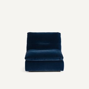 Modulaire fauteuil in fluweel, GIULIANO