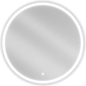Mexen Gobi verlicht ronde badkamer spiegel, 80 cm, LED 6000K, antivermoeidheid - 9801-080-080-611-00