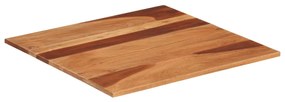 vidaXL Tafelblad 15-16 mm 60x60 cm massief sheeshamhout