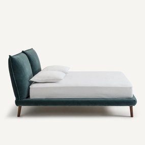 Bed, fluweel, Aurore design E. Gallina