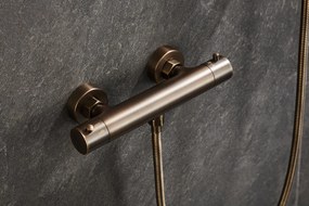 Saniclear Antique thermostatische douchekraan verouderd messing