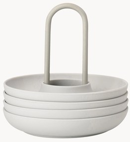 Eierdopjes Henk met handvat, 4-delig