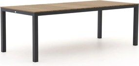 Tuin eettafel Bellagio | Rechthoekig | Tuintafel Polywood | 220x100cm | 6 personen | Kees Smit Tuinmeubelen