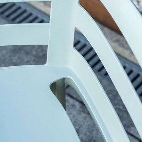 Garden Impressions Mira balkonset 3-delig - Faria tuintafel Ø60 cm - olijf