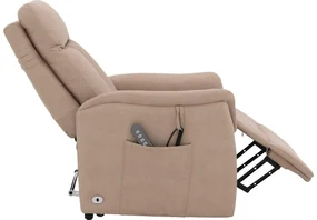 Goossens Relaxstoel Troyes, Relaxfauteuil - lift up systeem+2 motors (140 kg)