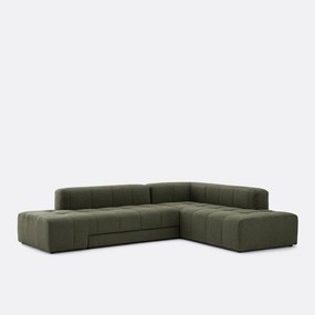 Rechte bank, omvormbaar, in fijne badstof, FANO