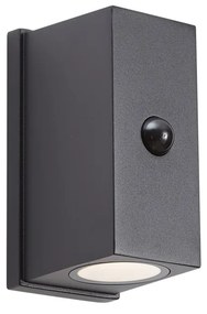 Wandlamp zwart 4-stap sensor magnetisch incl. LED oplaadbaar - Baleno