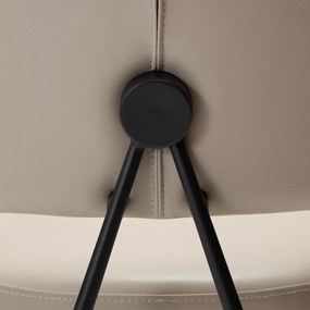 Dan-Form Roost Design Eetkamerstoel Cashmere Vintage Kunstleer