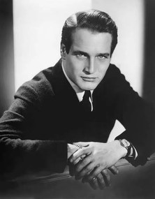 Kunstfotografie Paul Newman In The 50'S, (30 x 40 cm)