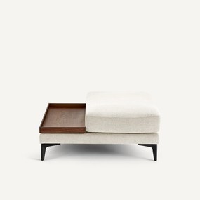 Voetensteun met dienblad, polyestermix, MODERNISTE, ontwerp Emmanuel Gallina