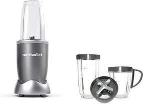 NUTRIBULLET Pack Blender NUTRIBULLET + een accessoireset - 600W - 4 stuks - Grijs