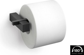 ZACK Carvo toiletrolhouder 16,5x10x2,6cm zwart
