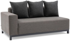 Hoek loungeset 6 personen Outdoor textiel Grijs  De Laan Projects