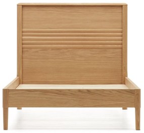 Kave Home Lenon Bedframe 90x200 Massief Eiken Hout