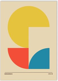 Poster The Colors of Bauhaus