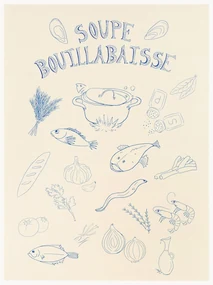 Poster Soupe Bouillabaisse