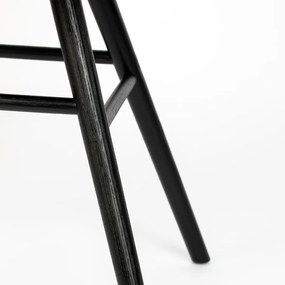 Zuiver Albert Kuip All Black Design Eetkamerstoel Zwart