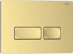 Mexen Tex 04 spoelknop, geborsteld goud - 6104-11