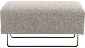 Goossens Hocker Montreal, 94 x 61 cm, 47 cm hoog