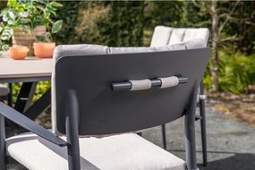 Garden Impressions Dane tuinstoel desert sand - 2 stuks