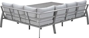 Garden Impressions Cameron lounge dining set 4-delig rechts - valley sand
