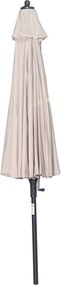 Garden Impressions Parasol Manilla 250 cm - ecru