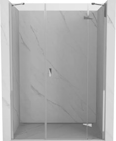 Mexen Mist-H douchedeur draaibaar rechts 150 cm, transparant, chroom - 8A5-150-001-01-00-P