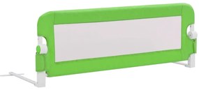 vidaXL Bedhekje peuter 120x42 cm polyester groen