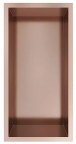 Hotbath &MORE Inbouwbox of inbouwnis - 30x15x10 - Geborsteld koper PVD BOX015BCP