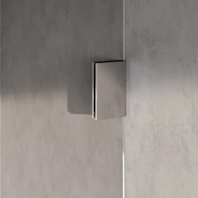 Brauer Void profielloze inloopdouche 100cm met 30cm zijwand chroom