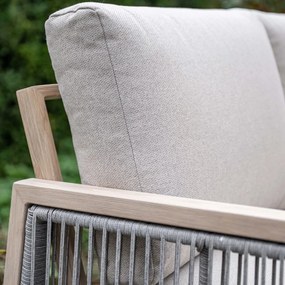 Garden Impressions San Capri lounge dining stoel - light oak look