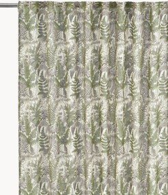 Semi-transparante gordijnen Tilly met print, 2-delig