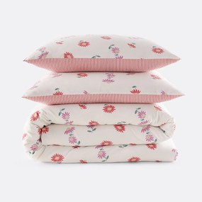 Beddengoedset 30% gerecycled katoen, vierkant kussensloop, DANYA