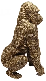 Kare Design Gorilla Gold Deco Gorilla Beeld 80 Cm