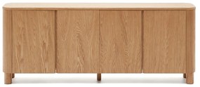 Kave Home Salaya Design Dressoir Met Ronde Hoeken - 200x40x79cm.