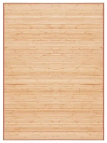 vidaXL Tapijt 160x230 cm bamboe bruin