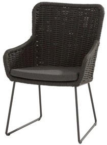 4 Seasons Outdoor Wing Dining Chair  Tuinstoel    zwart weerbestendig