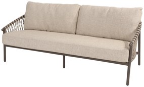 4 Seasons Outdoor Allora 3-zits loungebank terre  Loungebank    bruin weerbestendig