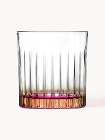 Kristalglazen tumblers Gipsy, 6-delig