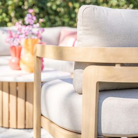 Garden Impressions Sirocco loungeset 3-delig rechts - acacia - grey sand