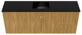 Mondiaz Joya 100cm toiletmeubel oak met wastafel faye midden 1 kraangat urban