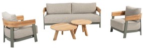 4 Seasons Outdoor Varenna loungeset 5-delig - Olijf