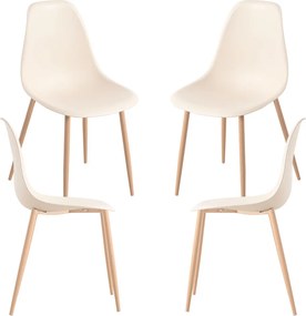 Set 4 Mykle Stoelen