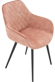 Goossens Basic Eetkamerstoel Ebi, Met arm