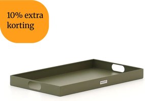 + 10% kassakorting | Dienblad voor buiten en binnen  | Manifesto  | Aluminium | Groen | 60x35cm | Kees Smit Tuinmeubelen